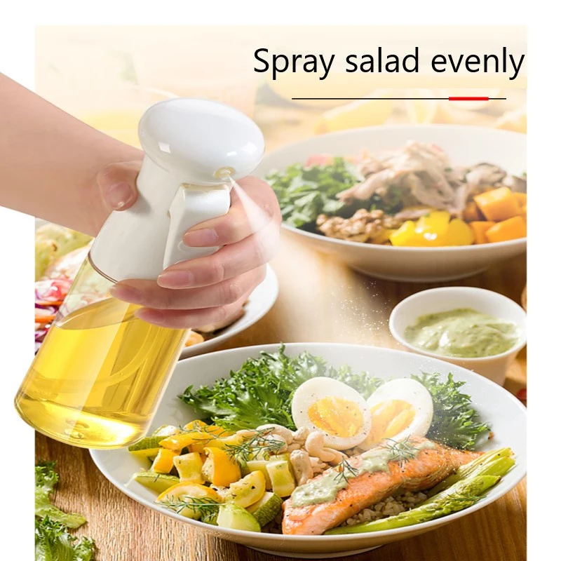 Fullfun Spray Bottle Oil Sprayer Oiler Pot BBQ Barbecue Cooking Tool Can Pot Cookware Kitchen Tool ABS Olive Pump