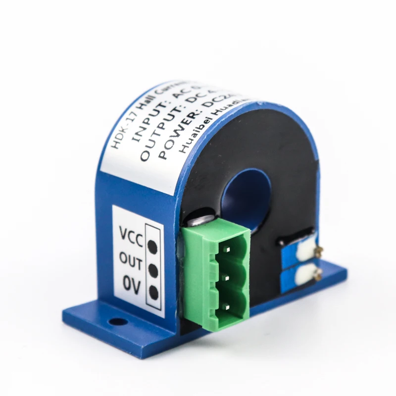 dc current transducer 24v supply 4-20mA hall effect current transducer photosensor analog output