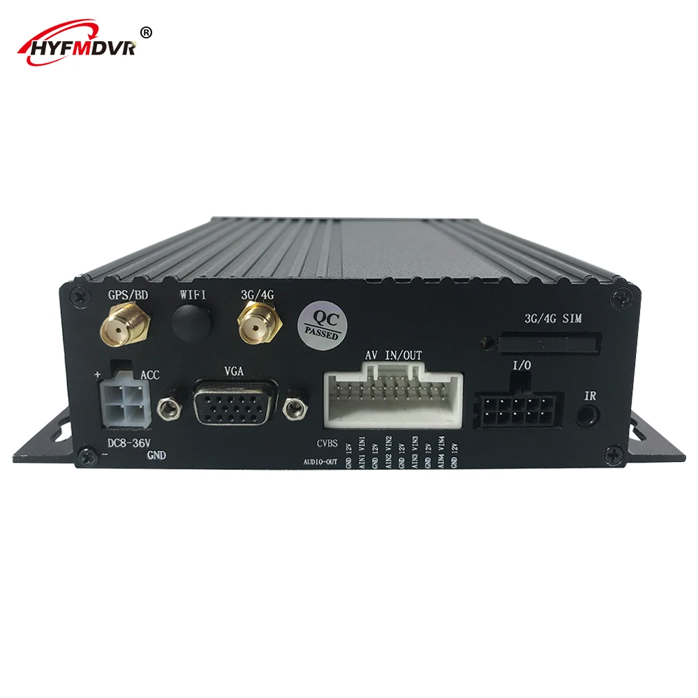 HYFMDVR хорошая репутация двойной SD H.264 3g gps Мобильный DVR автомобиля