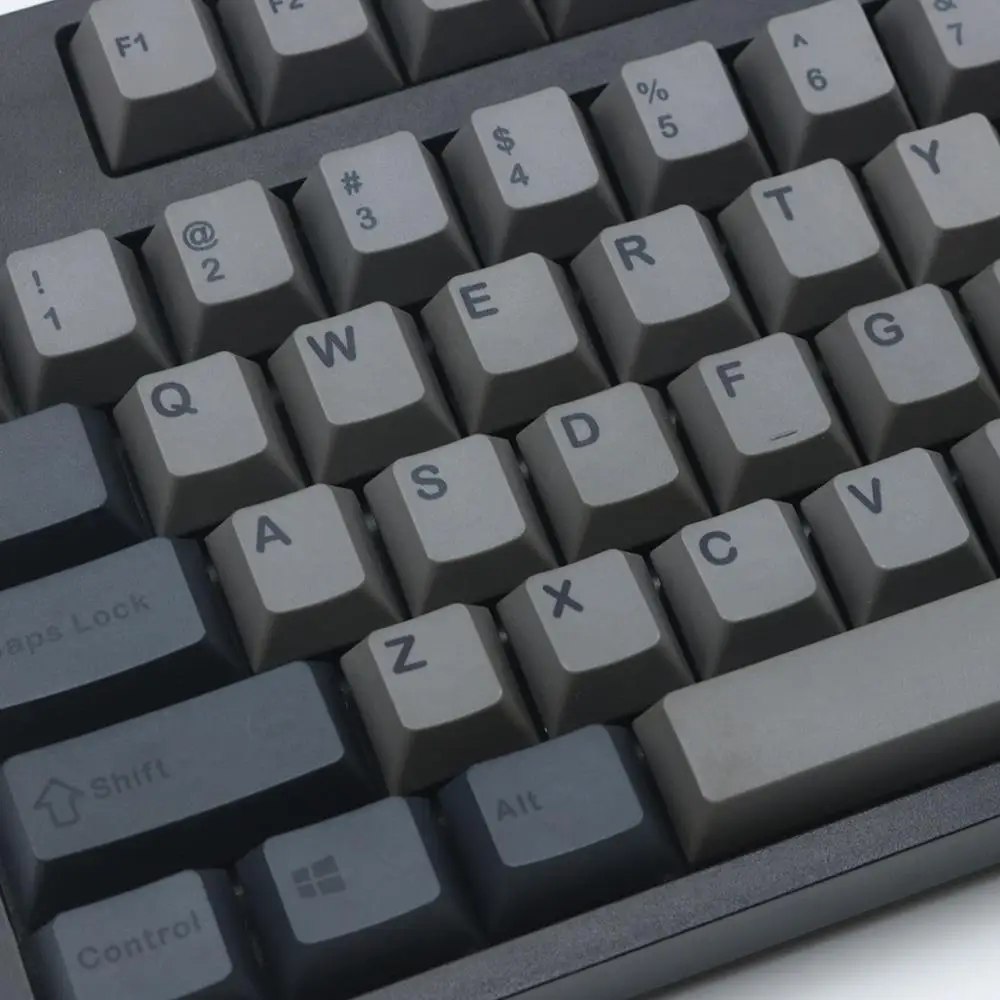 JKDK черный серый смешанный Dolch толстый pbt 108 87 Keycap Вишневый профиль сублимированный для переключатели cherry MX колпачок клавиши клавиатуры