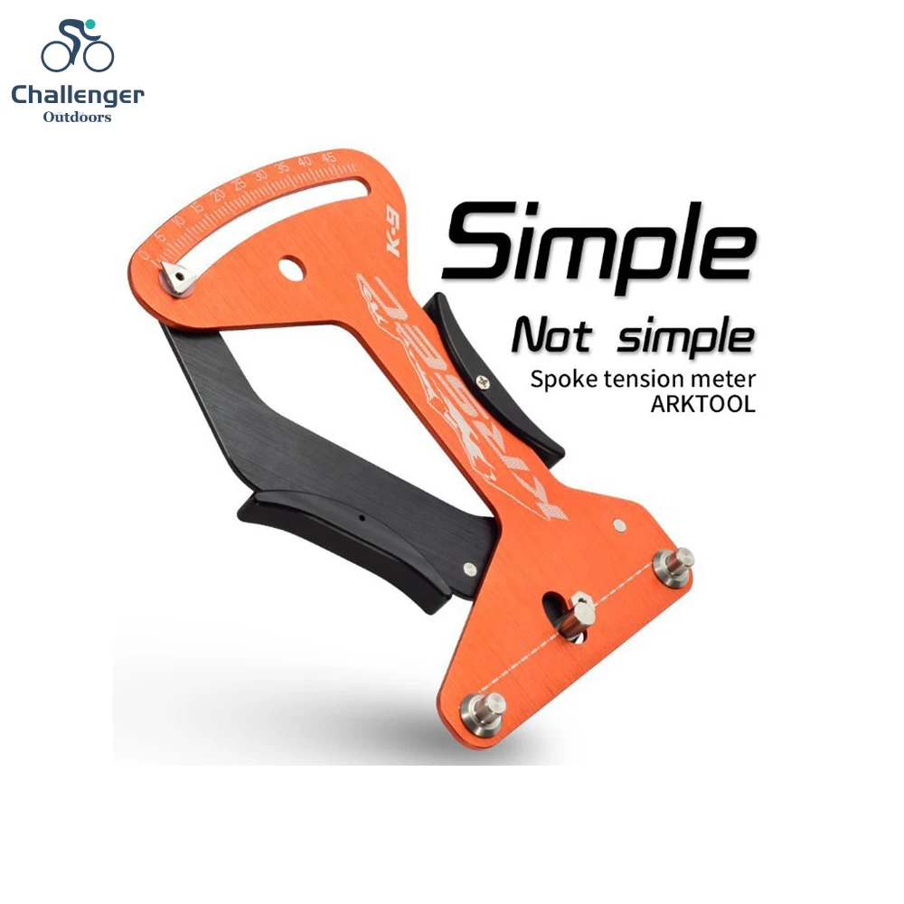 

Bike Indicator Attrezi Meter Tensiometer Bicycle Spoke Tension Wheel Builders Tool MTB Bicycle Cycling Spoke Checker Repair Tool