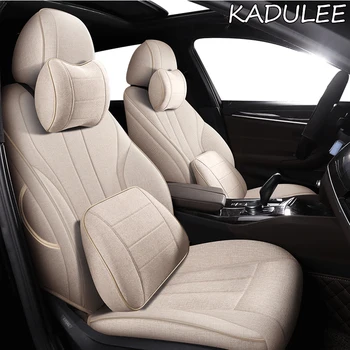 

KADULEE Custom FLAX car seat cover set For Mercedes-Benz E260 E300 E200 E250 E260 E320 C200 C180 C300 C260 C100 C320 seat cars
