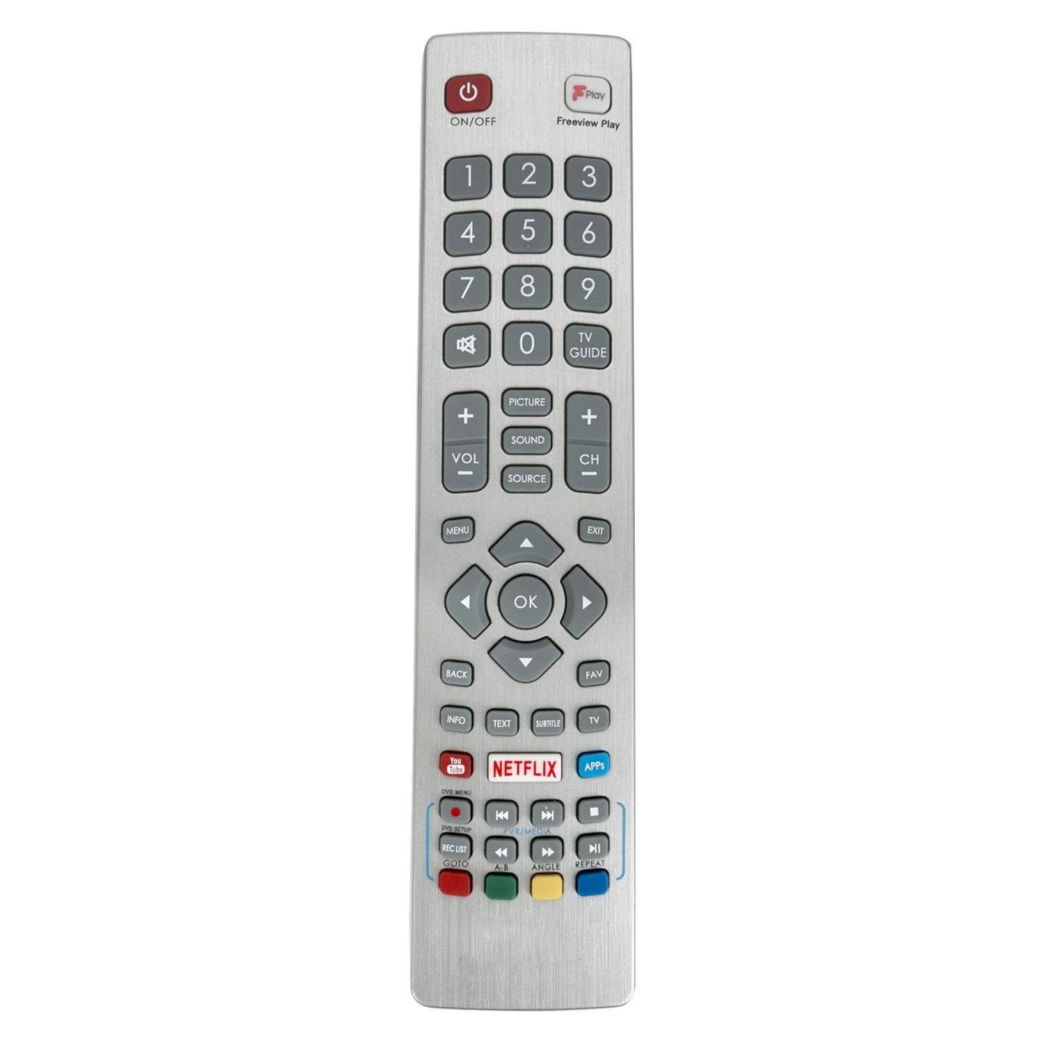SHWRMC0121 пульт дистанционного управления для Sharp Aquos netflix freeview DH-2086