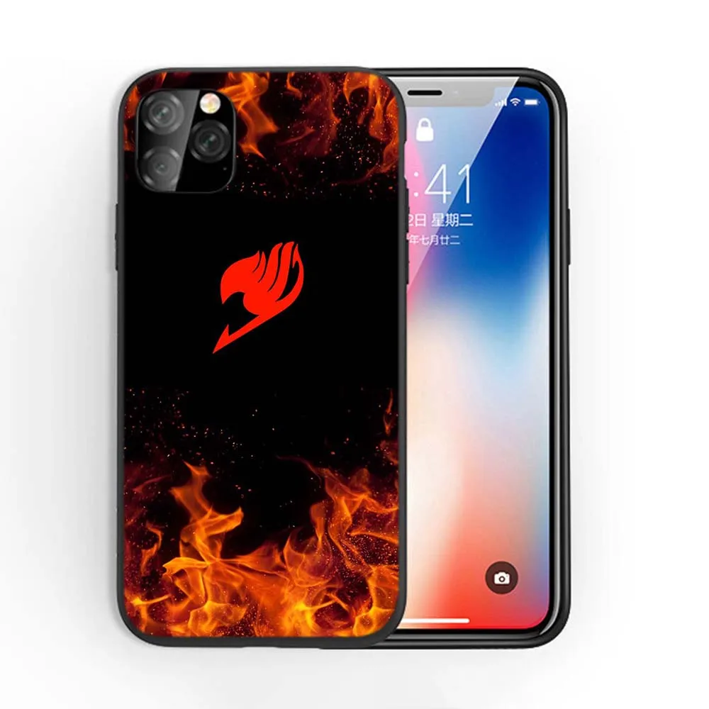 Lavaza Аниме Манга Сказочный хвост ТПУ мягкий чехол для iPhone 8 7 6 6S Plus 5 5S SE X XS 11 Pro Max XR Coque Shell чехол s - Цвет: 10