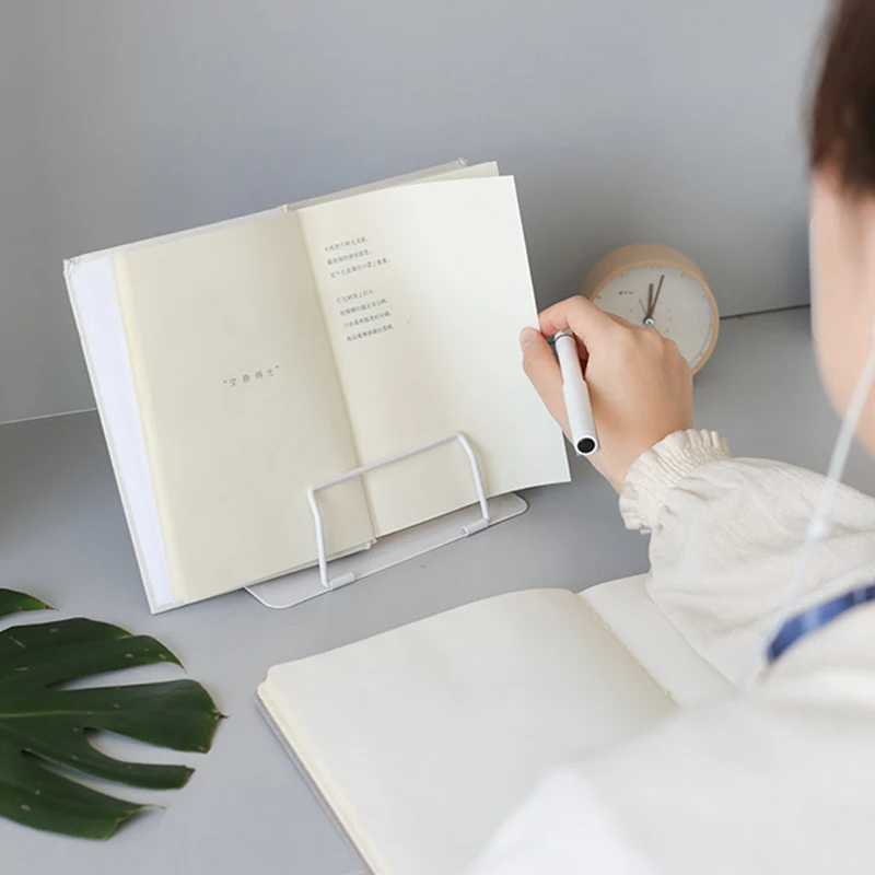 Non-slip металлическая, для книги подставка для чтения регулировать угол подставка для Чтения Защитные глаза в виде книжки с подставкой с рисунком для нот картина плеер для студентов