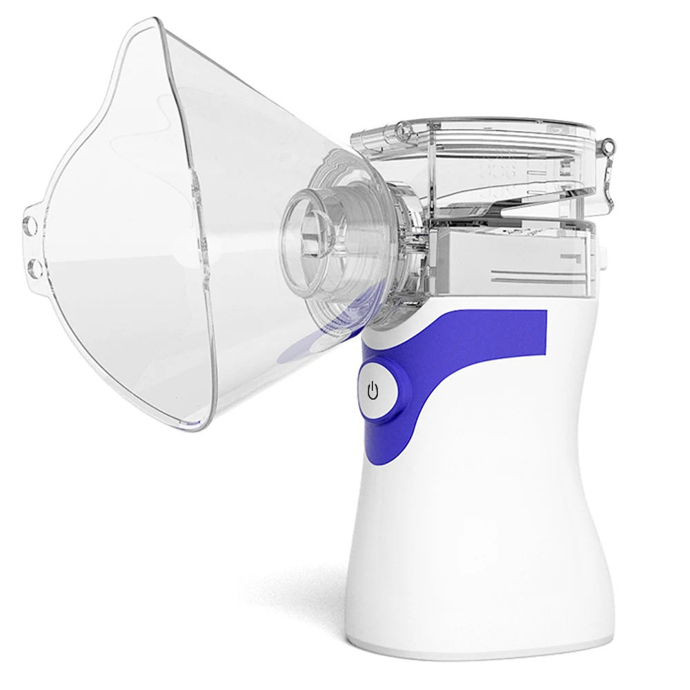 Inhaler Portable Nebulizer for inhalation Handheld Ultrasonic Steaming Devices Home USB Rechargeable Nebulizer for Adults Kids