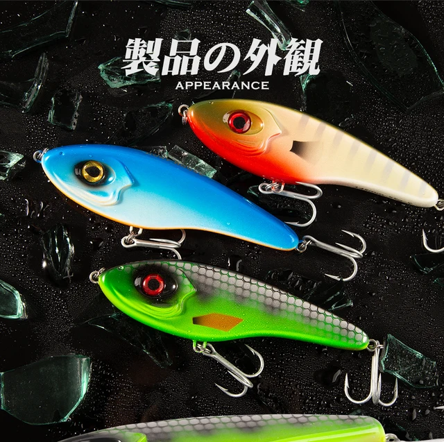 Rc Stx Jerkbait - Slow Sinking Big Bass & Musky Lure For Versatile