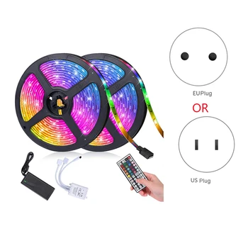 

LED Light Strips Flexible Lamp 10M Waterproof RGB LED Light Sn TV Background Lighting USB 44 Key Control
