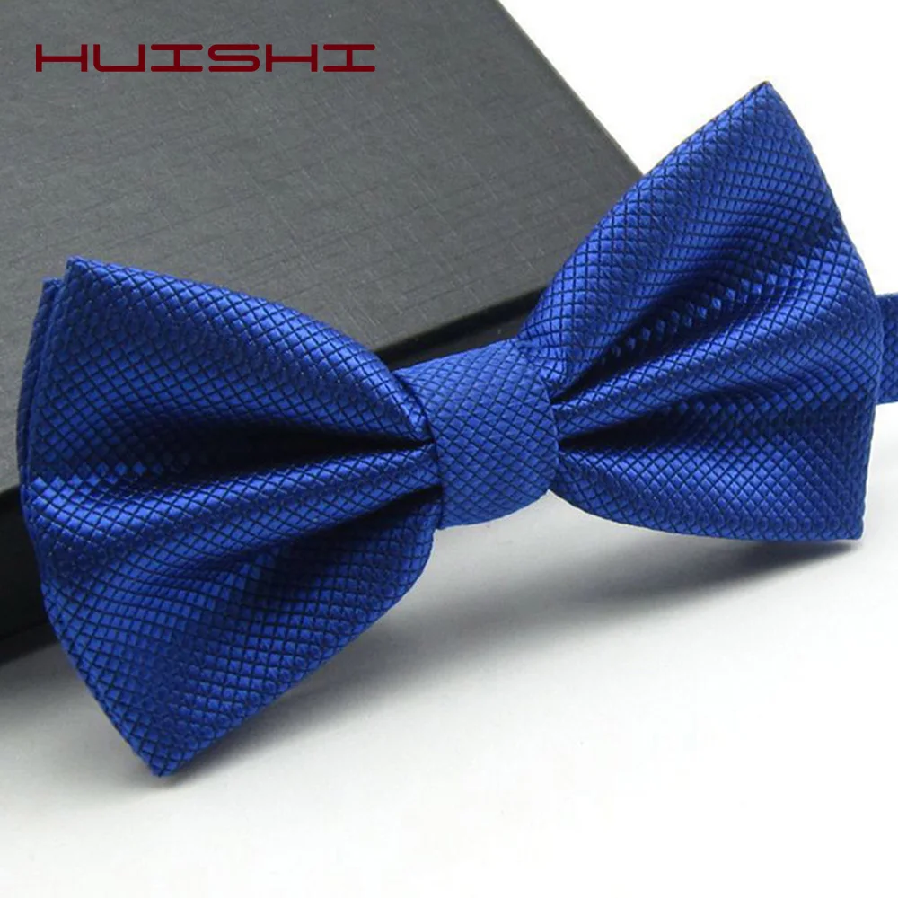 Huishi Verstelbare Strikje Mannen En Vrouwen Bruiloft Accessoires Party Bowtie Klassieke Volwassen Multicolor Passen Hals Mode Strikje