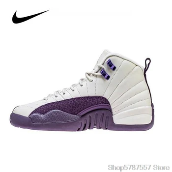 

Original Nike Air Jordan 12 (GS) 510815-001 Women's Jordan Shoes Basketball Shoes High-top Jordan Shoes Sneakers