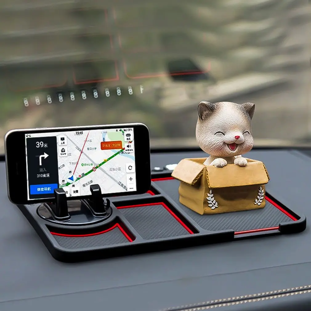 Kia Car Dashboard Mount Sticky Pad Mat Mobile Phone Holder Non Slip Auto Sticky 