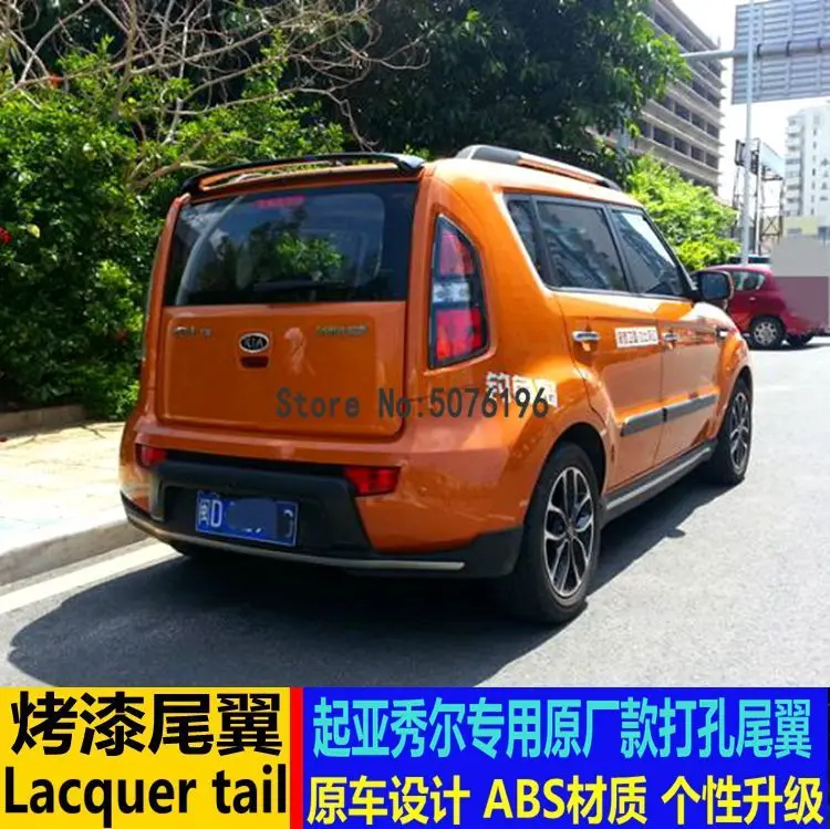 Спойлер для душа 2011- Kia Soul WXK, спойлер из АБС-пластика, заднее крыло, цветной задний спойлер