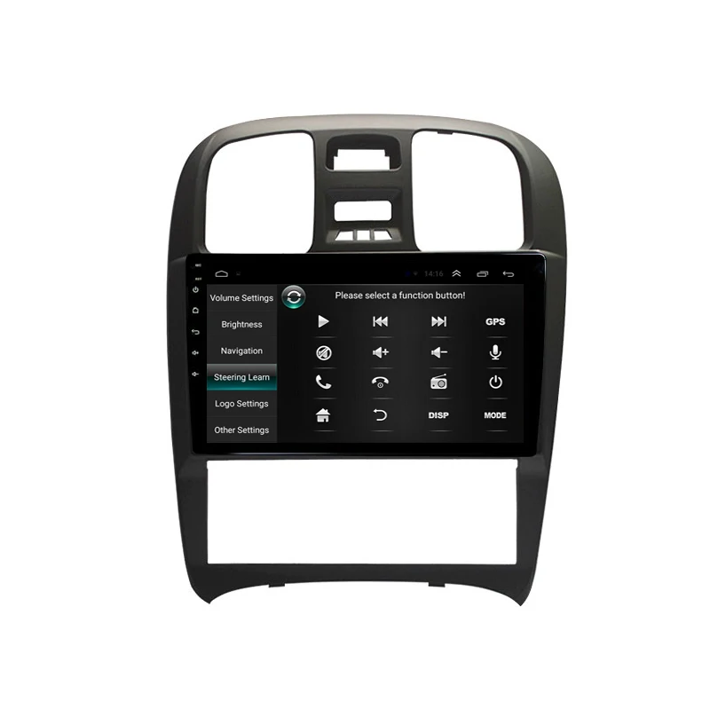 Cheap 9" 2.5D IPS Android 8.1 Car DVD Multimedia Player GPS for Hyundai Sonata Fe 2004-2007 08 2009-2012 car radio DSP 32EQ navigation 18