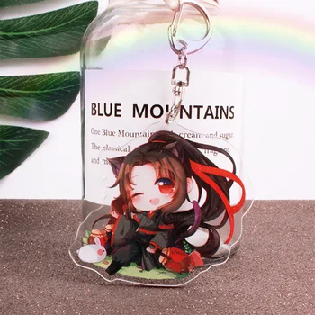 

Mo Dao Zu Shi Comic Set Water Cup Postcard Sticker Poster Gift Keychain Pendant Cosplay Prop Accessories Chen Qing Ling Keyring