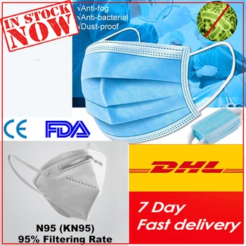 

100Pcs Medical-Disposable Elastic Home Cleaning Hand Protect Waterproof Kitchen Gloves Security protection against viruses mask