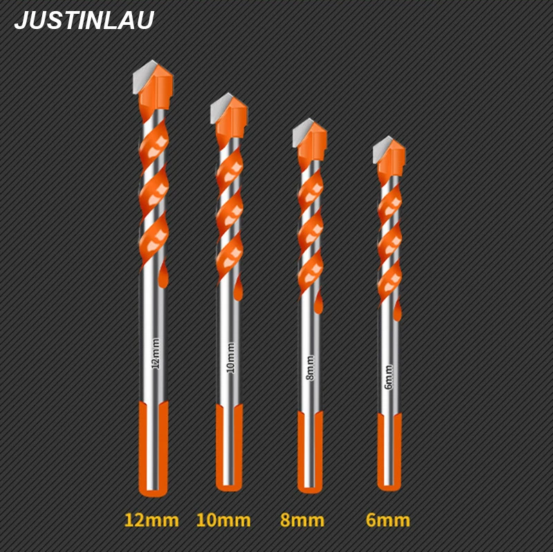 Электрические инструменты JUSTINLAU алмазное сверло с круглым хвостовиком для