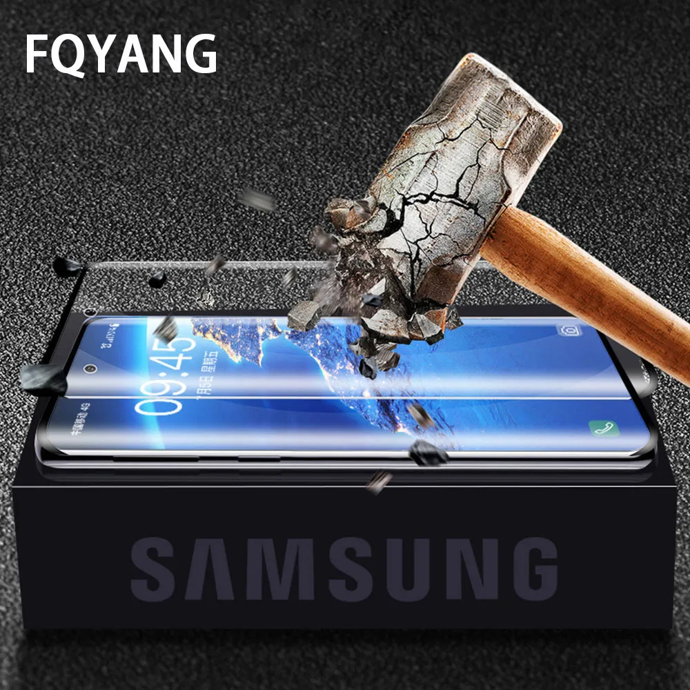 

9H Hardness Full Tempered Glass Cover For Samsung Note 10 plus Note10 M10 M20 M30 40 S10 S10plus S10E Tempered Protective Screen