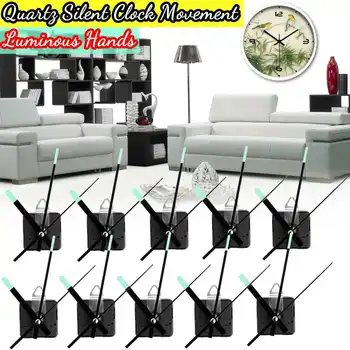 

10 pcs 18mm Quartz Clock Movement Hour Minute Second Hand Silent Clock Movement Mechanism Kit DIY Household