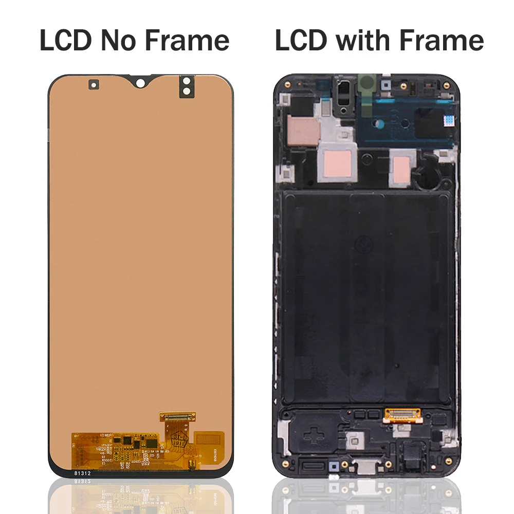 6,4 ''ЖК-дисплей для samsung Galaxy A30 A305/DS A305F A305FD A305A ЖК-дисплей кодирующий преобразователь сенсорного экрана в сборе