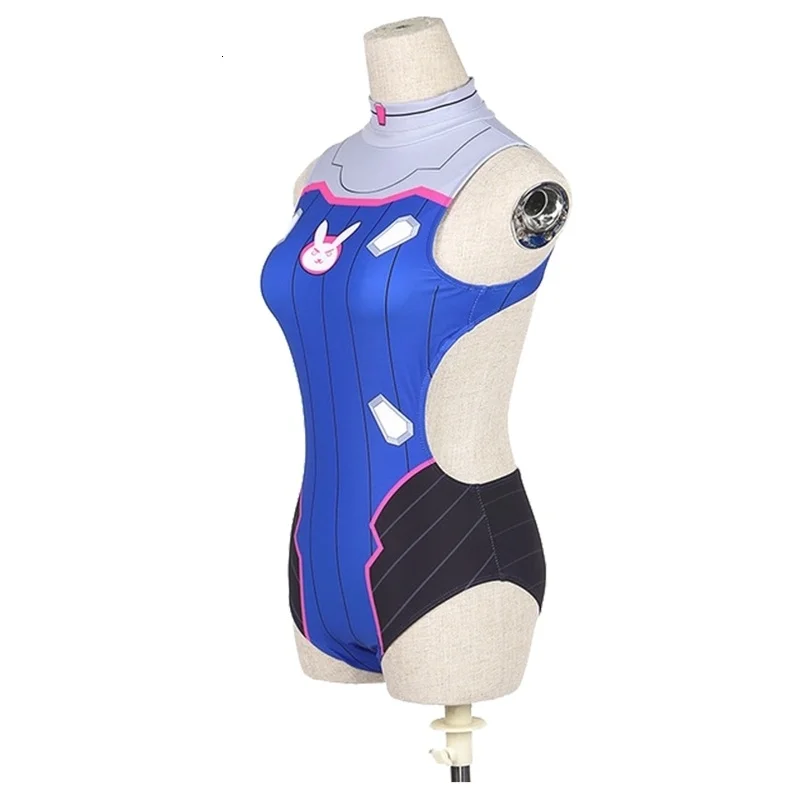 Sexy Game OW D.VA Cosplay Costume Dva Mercy Cosplay SUKUMIZU Spandex Anime Swimsuit One Piece Swimwear Bathing Suit Hffa794f1d66e49dbbfc468cfd62b6432N