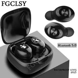 FGCLSY Bluetooth 5,0 наушники 3D стерео Беспроводная HIFI гарнитура спортивные Игровые наушники без рук с зарядным устройством микрофон