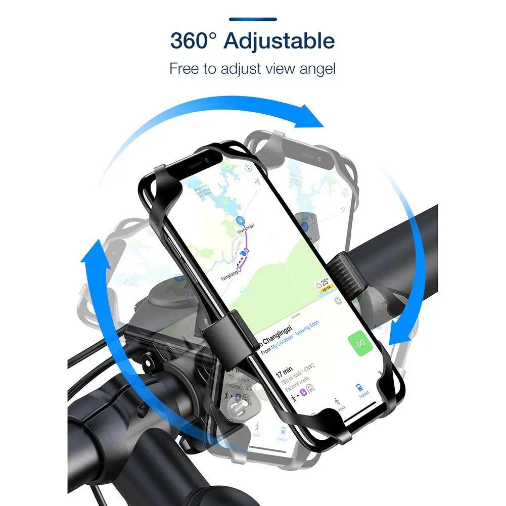  Für iPhone 7 8 X XS Telefon Halter Fahrrad Zubehör Bike Lenker Clip Stehen GPS Halterung Handy Halt