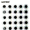 [100PCS] 3D  Eyes for Lure Making Fly Tying Stick Fishing Silver 3mm 4mm 5mm 6mm 7mm 8mm 9mm 10mm 11mm 12mm 14mm 16mm 18mm 20mm 1