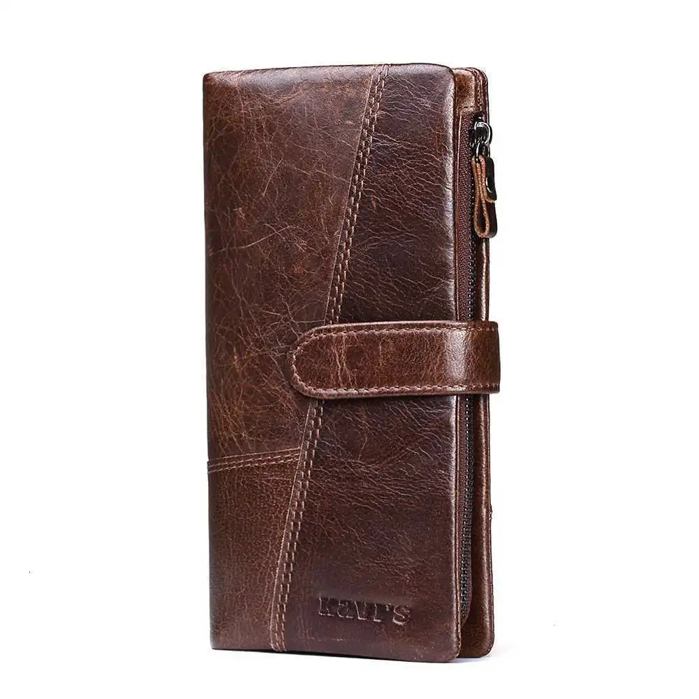 ladies Wallet purse Genuine Leather Ma'am Hand Take Package lady wallets wholesale european purses for women free shipping - Цвет: brown