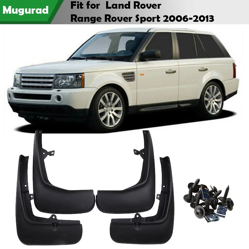 Брызговики щитки от грязи подходят для Land Rover Range L320 Sport 2006-2013 комплект брызговиков
