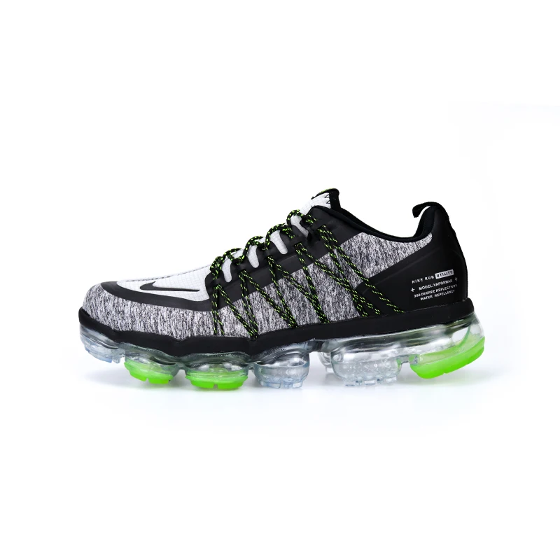 Nike AIR VAPORMAX мужские кроссовки, спортивная обувь для бега на открытом воздухе, дизайнерская спортивная обувь для бега, AQ8810-010 - Цвет: black gray