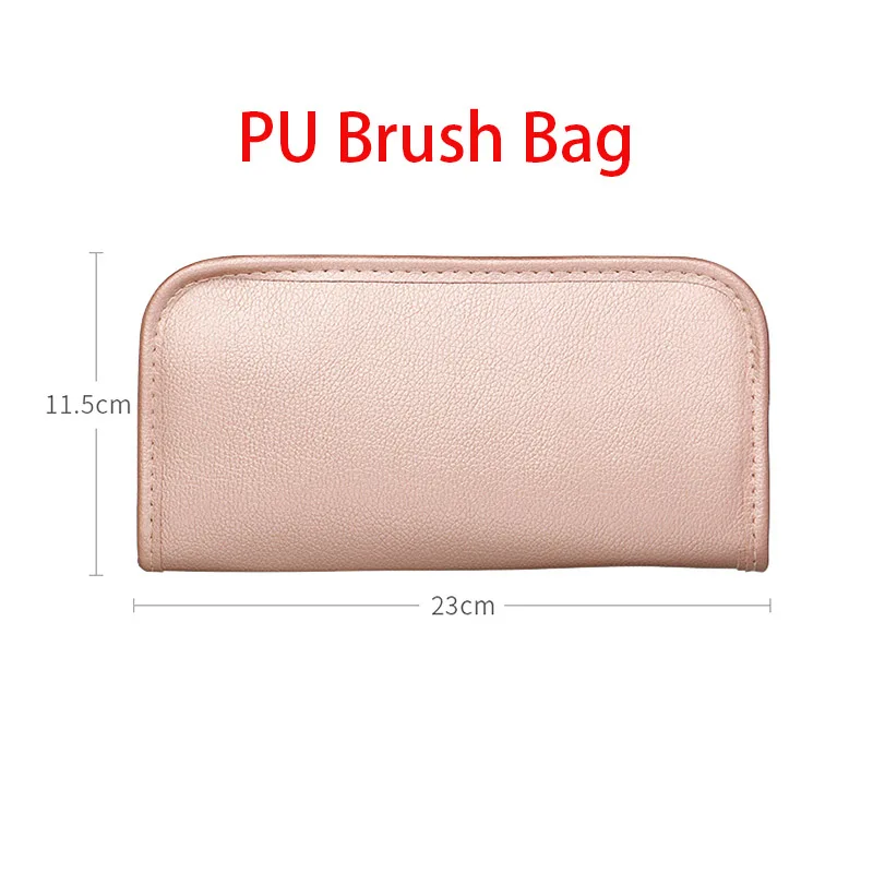 only bag Набор кистей для макияжа, 10 шт., набор кистей для макияжа, набор инструментов для макияжа, основа для макияжа, натуральные синтетические волосы, Pincel Maquiagem - Handle Color: only bag