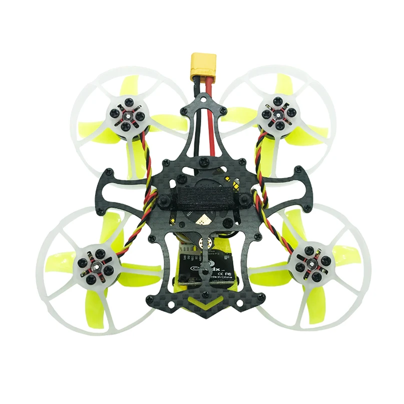 Полноскоростной бесщеточный Квадрокоптер TinyLeader HDV2/V2 2-3S BWhoop FPV с мотором 25-600mw VTX 1103 11000KV