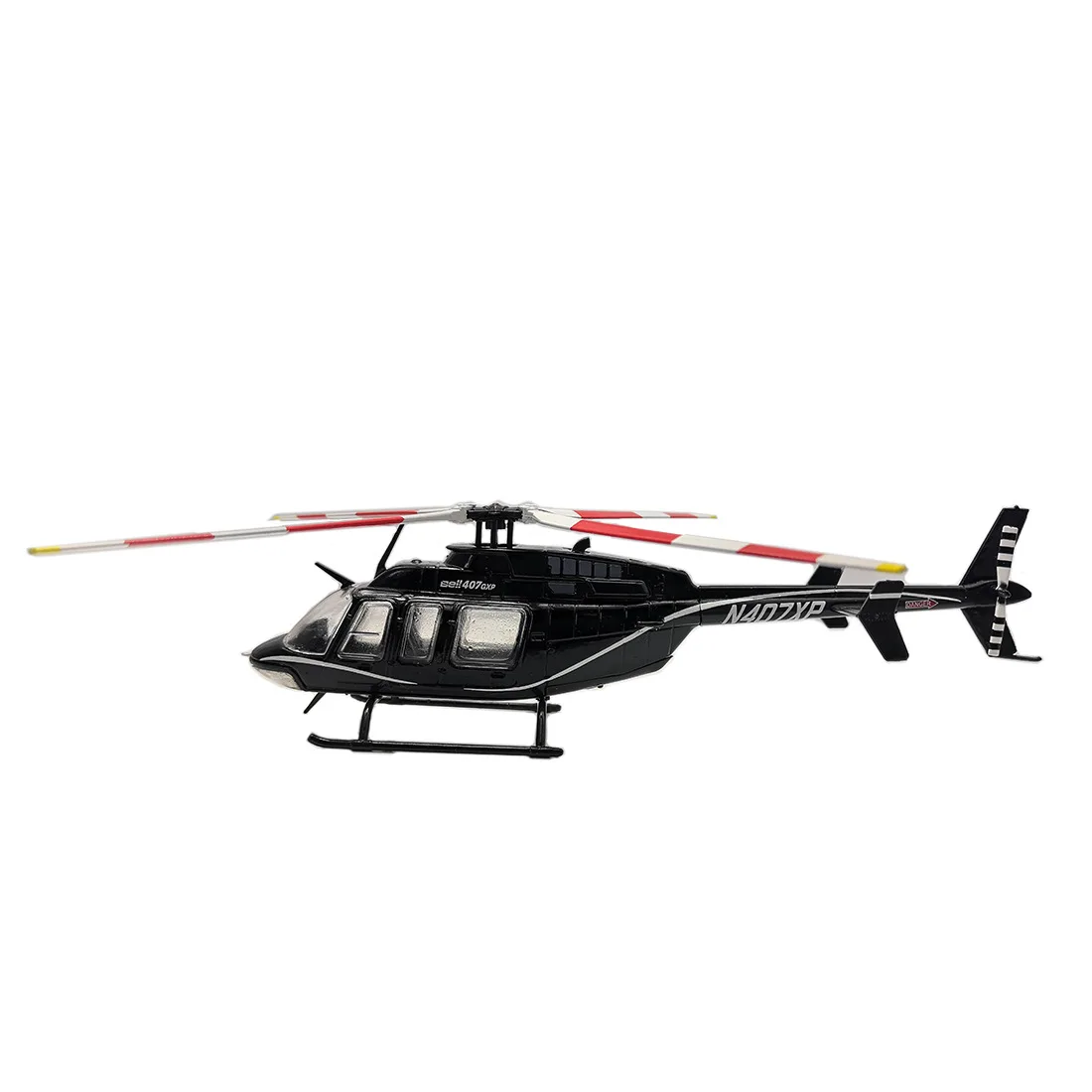 Новые продукты: черный 1/72 Bell 407GX вертолет высокого качества имитация ВВС модель 14054b