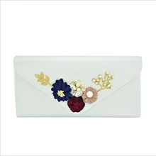 Женская сумка-мессенджер на одно плечо, вечерняя сумка, свадебная сумочка, клатч для подружки невесты, сумочка для девушек, для банкета, цветной стерео клатч с цветком