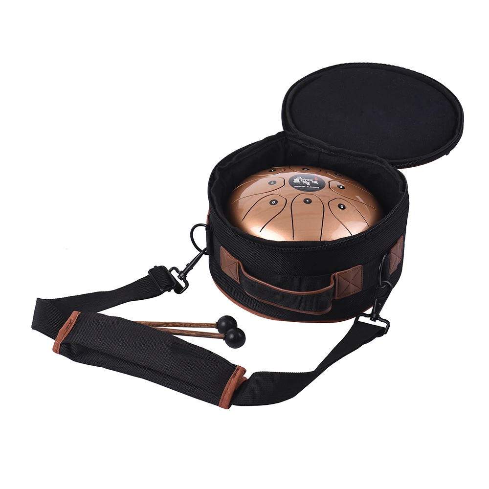 8 дюймов компактный размер 8-тон стальной язык барабан C Ключ ударный инструмент ручной поддон барабан с барабаном молотки сумка для переноски
