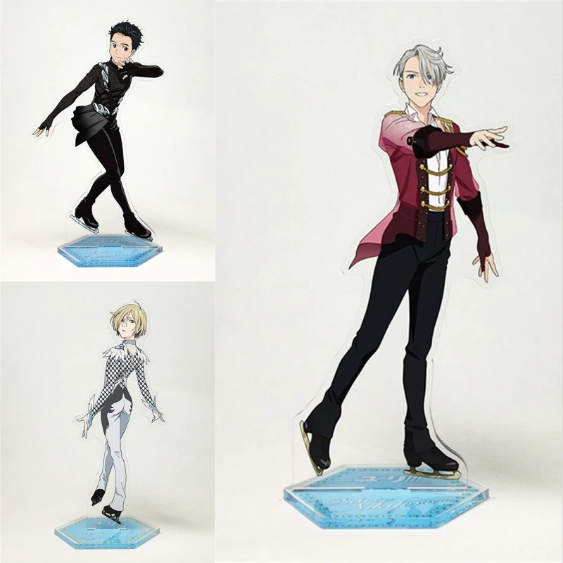 Anime Yuri On Ice Cartoon Printed Acrylic Stand Figure Cosplay Accessories Desk Decoration Toy Girl Boy Gift 1 Pcs Costume Accessories Aliexpress