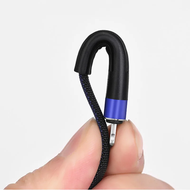 HOCO U39 24 шт./лот 1,2 м нейлоновый Прочный USB кабель для iPhone type-C кабель Micro кабель для samsung USB C провод зарядного устройства