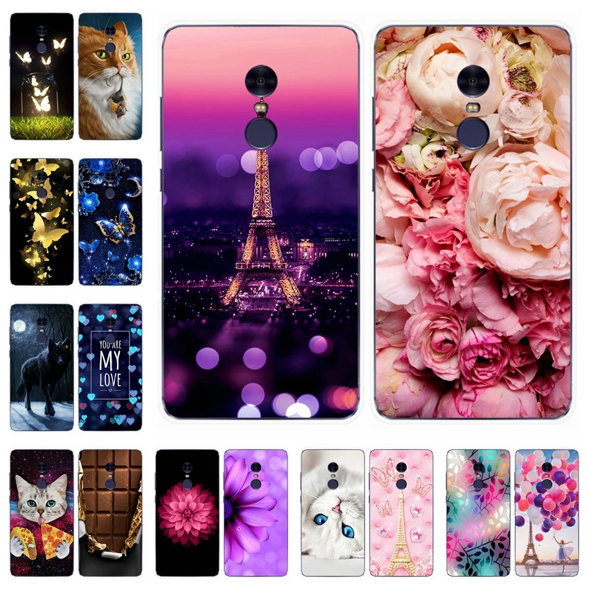 Силиконовый чехол s для Coque Redmi Note 4 4 pro 4X 3g 32G Pro 4G 64G мягкий тонкий из ТПУ чехол для телефона Redmi Note4 глобальная версия