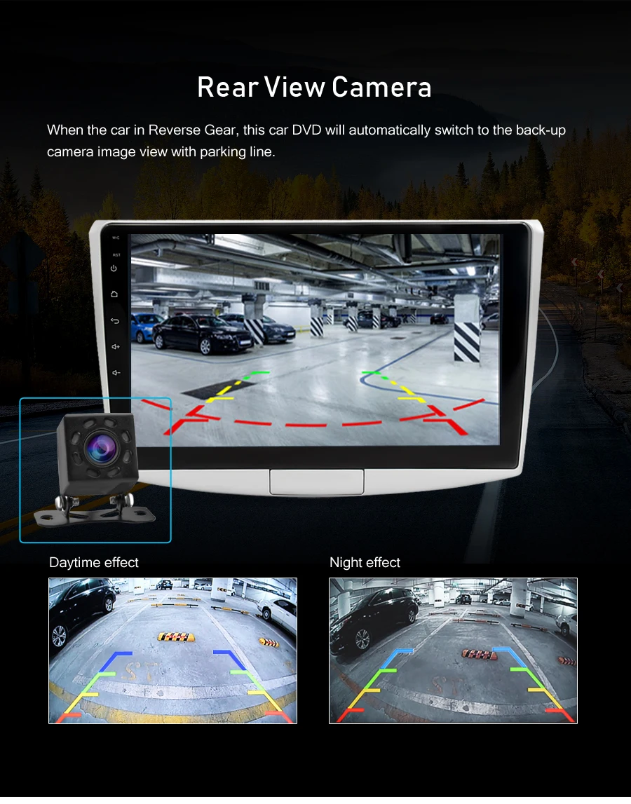 Best Android 9.0 Car Radio DVD Navigation Stereo For Volkswagen Passat B6 B7 CC Magotan 2012-2015 WIFI Video GPS Multimedia 4G RAM 10