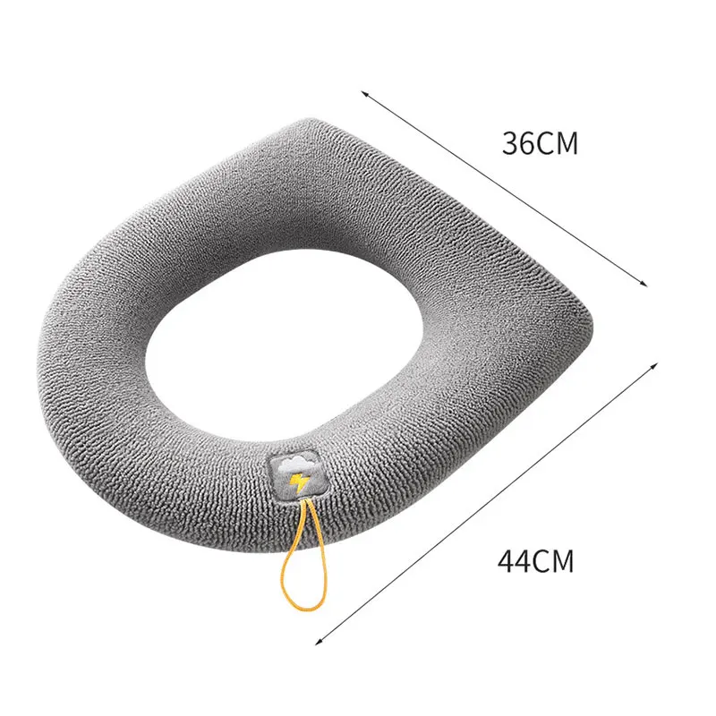 Universal Washable Toilet Seat Cover Mat Set Home Decoration Accessories