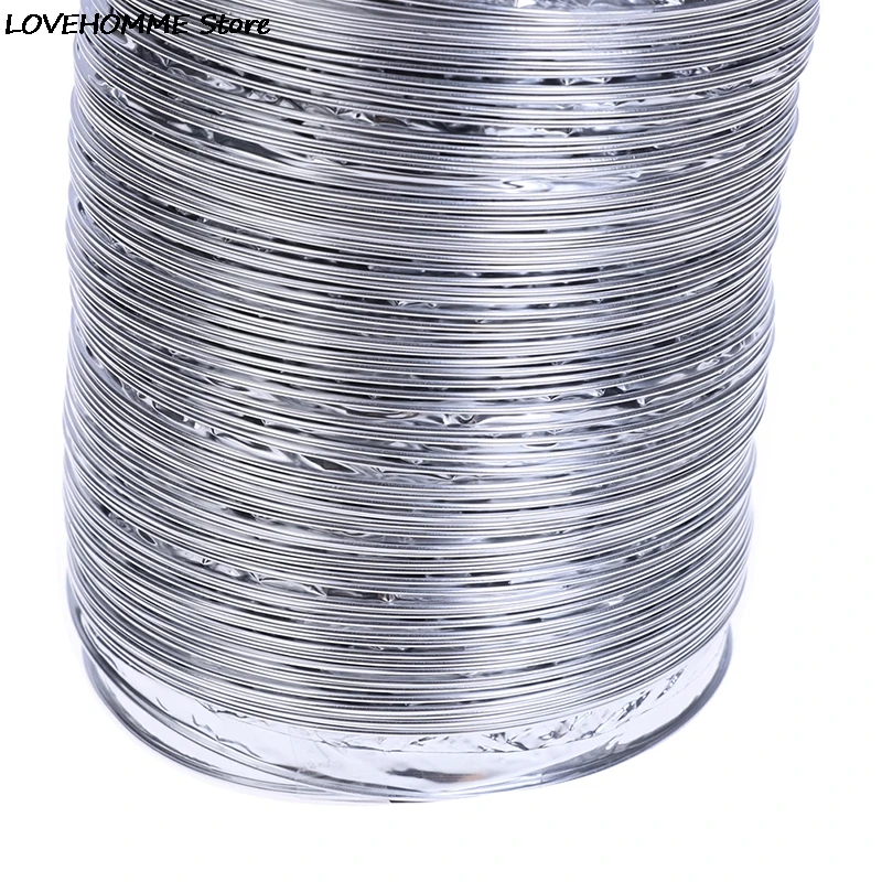 4inch Ventilator Pipe Aluminum Tube 2M Air Ventilation Hose aluminum foil ventilation pipe ventilation hose
