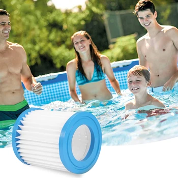 

Piscina Swimming Pool Useful Spa Filter Pump Anti-Dirt Durable Swimming Pool Filter Core Replacement Pool Cleaning Accessories