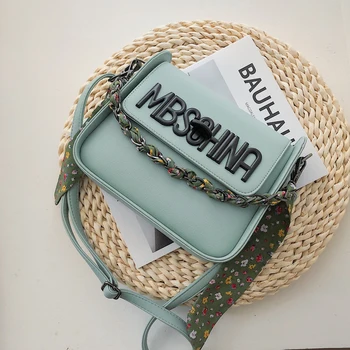 

Women Ladies Fashion Letter Pattern Shoulder Tote Small Square Pack Handbag Crossbody Bags Wide Strap Messenger Bags Luis Vuiton