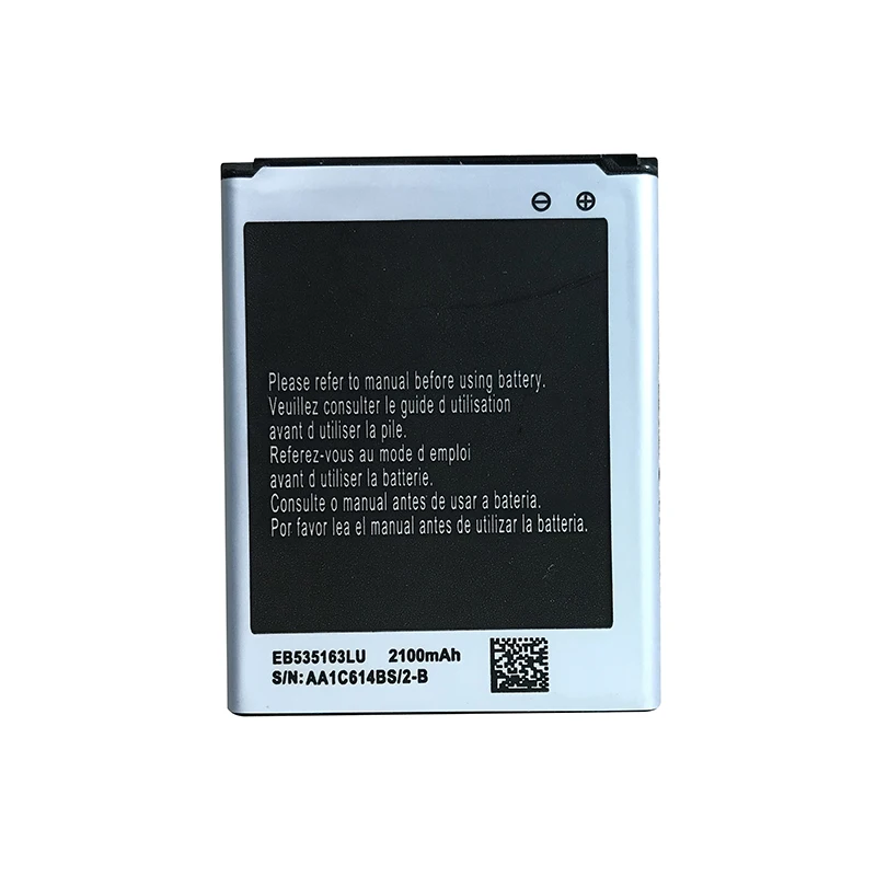 

OHD 3.8v 2100mAh Li-ion Polymer Cell Phone Replacement Battery EB535163LU for Samsung Galaxy Grand Duos i9082 i9080 I879 I9118