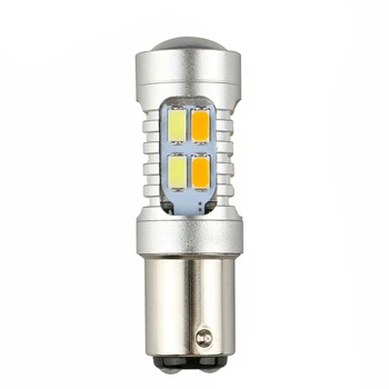 

1157 BAY15D 5630 5730 20 SMD White Amber Foldback LED Bulb Turn Signal Light 12V