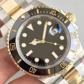 

Ceramic Bezel Mens Top Luxury Brand 2813 Mechanical Stainless Steel Automatic Men Watch Sports Designer Watches Wristwatches