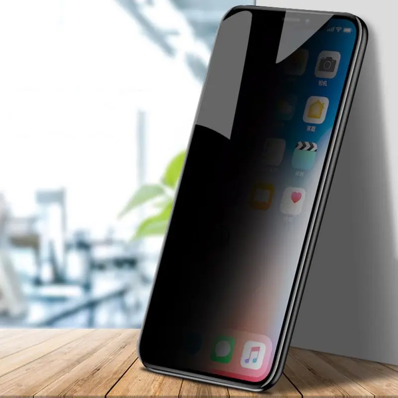 

Anti Glare Tempered Glass For iPhone 11 Privacy Protective Phone Film Peep-Proof Full Screen Protector For IPhone 11 Pro Max