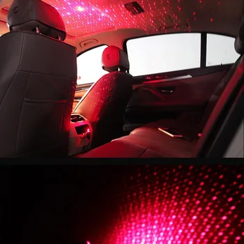 

USB decorative LED lamp roof night light projector for Audi Q3 Q5 SQ5 Q7 A1 A3 S3 A4 S4 RS4 RS5 A5 A6 S6 C6 C7 S5 A7 S7 A8