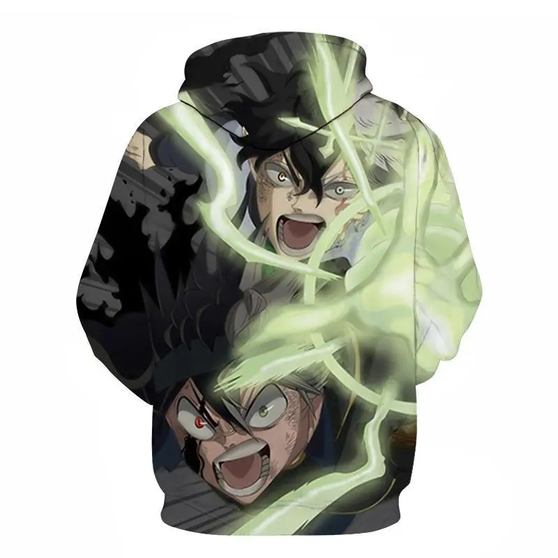 Waliicorners Long Sleeve Jacket Sport Pullover Fashion Hoodies 3D Printed Anime Black Clover 13 Hffa9476e5267433b938c78d4a3a9e47b6