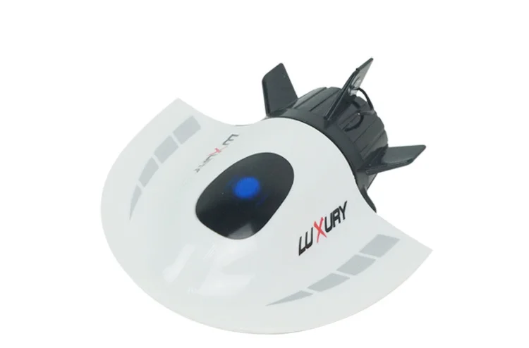 Белый Радиоуправляемая лодка мини подводная лодка Скорость радио управление Manta лучи туристическая подводная лодка корабль электронная модель для Рождественский подарок хобби игрушки Дети - Цвет: Белый
